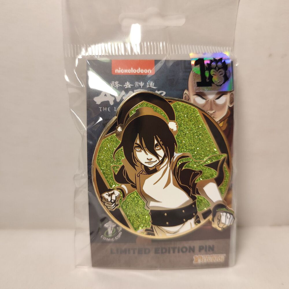 Avatar The Last Airbender Toph Limited Edition Enamel Pin Official Metal Badge